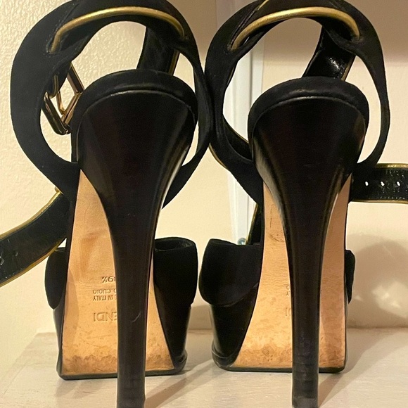 Fendi Shoes Heels Size 39.5 Authenticated! - Picture 5 of 7
